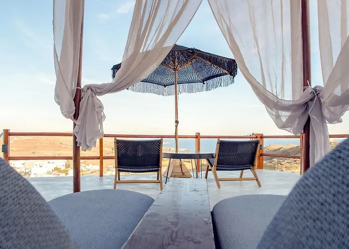 Santorini Rooftop Hot Tub Suite With Panoramic Views