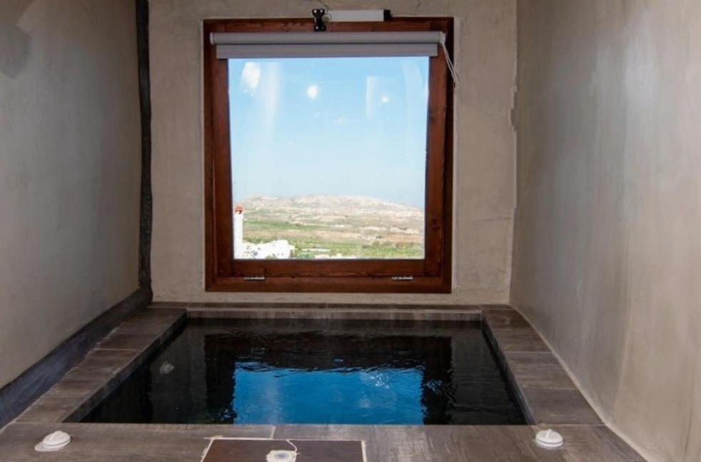 Santorini Rooftop Hot Tub With Panoramic Views