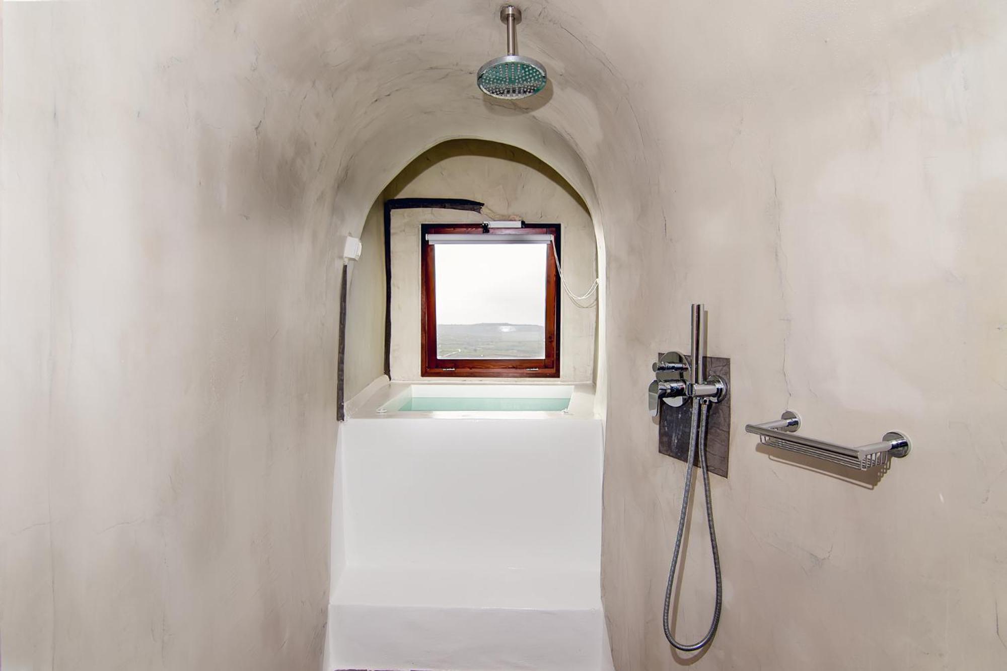 Santorini Rooftop Hot Tub With Panoramic Views Villa *