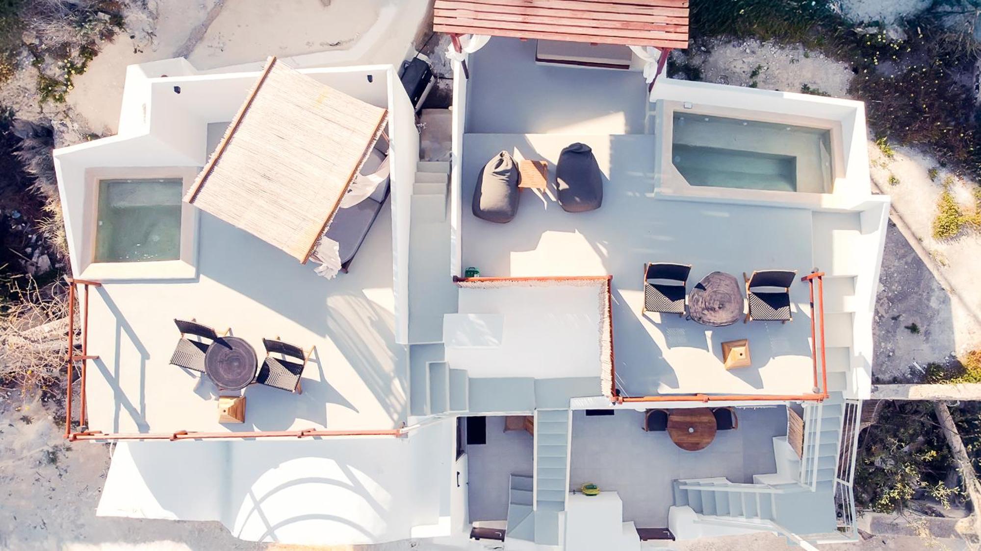 Santorini Rooftop Hot Tub With Panoramic Views Villa Akrotiri (Santorini)