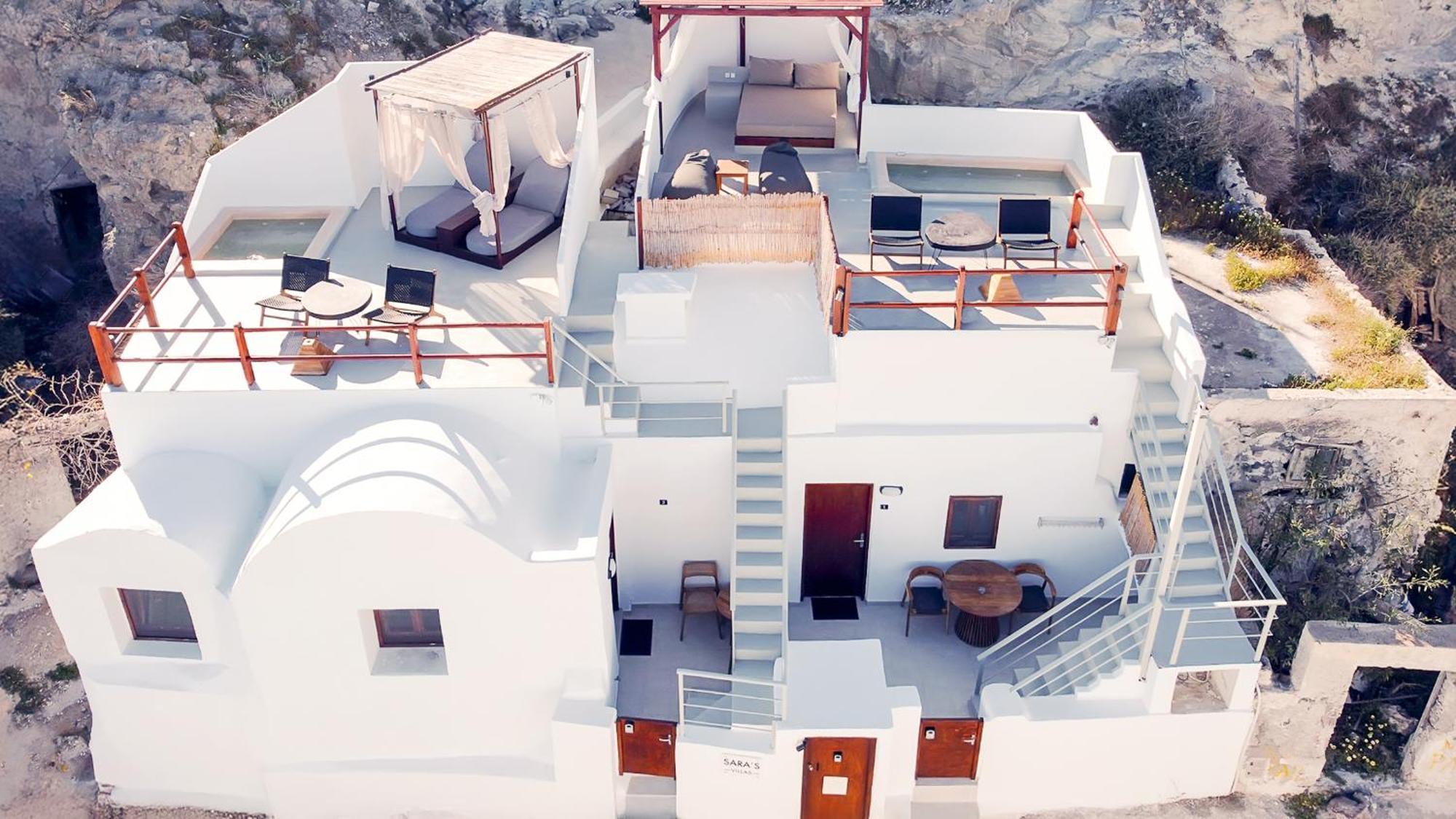 Villa Santorini Rooftop Hot Tub With Panoramic Views *